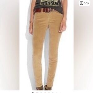 Lucky Brand Sofia Skinny Corduroy Pants
